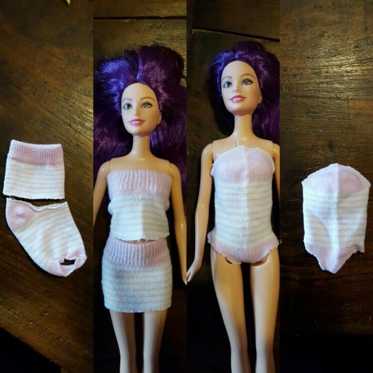 Како шивати одећу за лутке Барбие? Лако и практично шивање беби хаљина