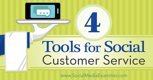 алати за услуге корисницима друштвених медија