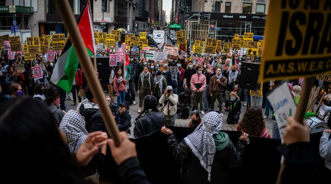 Палестина Њујоршки штрајк