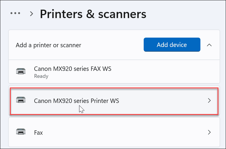 Преименујте штампач у оперативном систему Виндовс 11