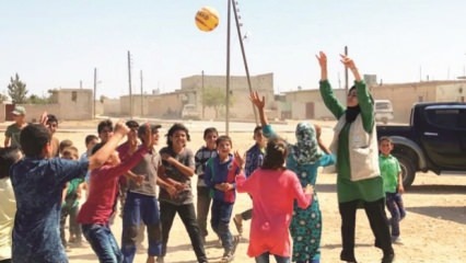 'Сиријска деца која заборављају да играју игре ...