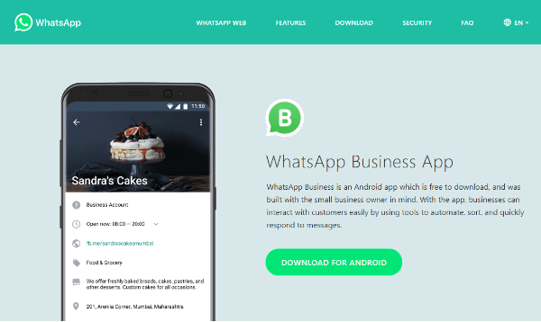 ВхатсАпп је представио ВхатсАпп Бусинесс, нову апликацију која ће компанијама и купцима олакшати повезивање и ћаскање.
