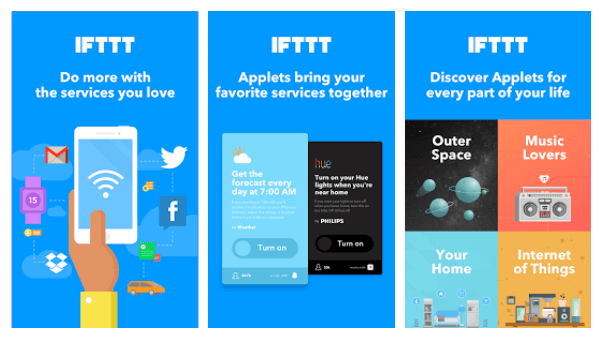 ИФТТТ-ови нови Апплетови окупљају ваше омиљене услуге како би створили нова искуства.