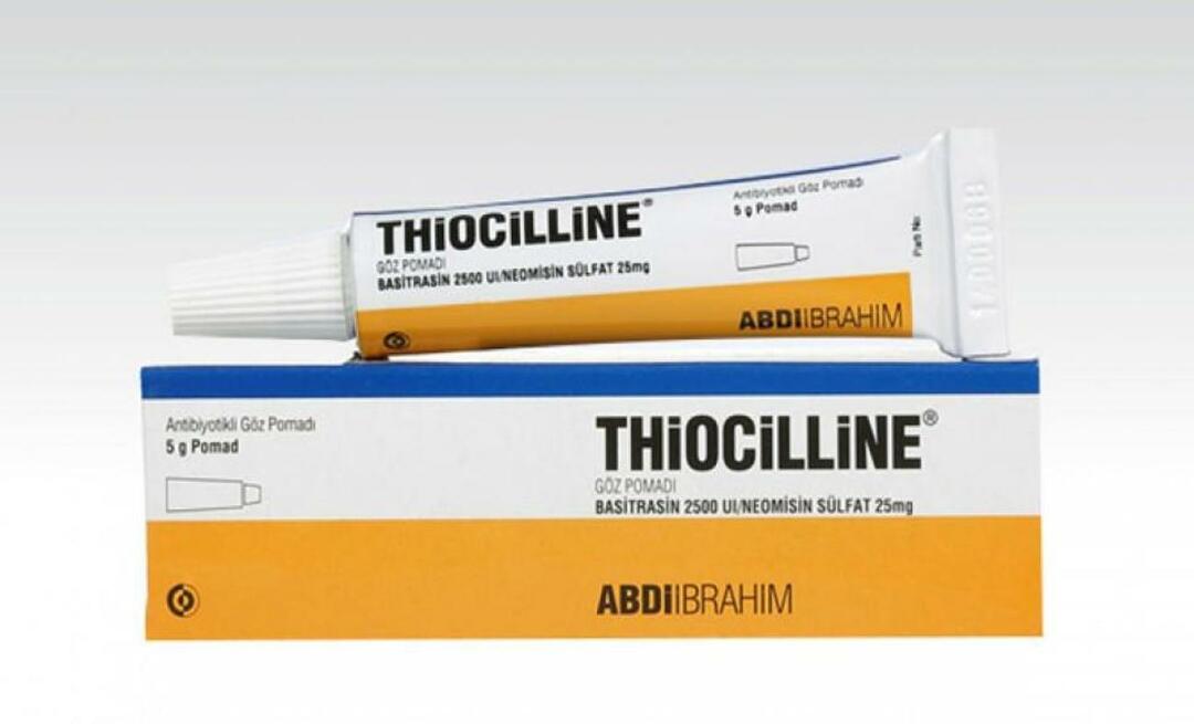 Шта је тиоцилин, за шта се користи, чему служи? Тиоцилин крема 2023 цена