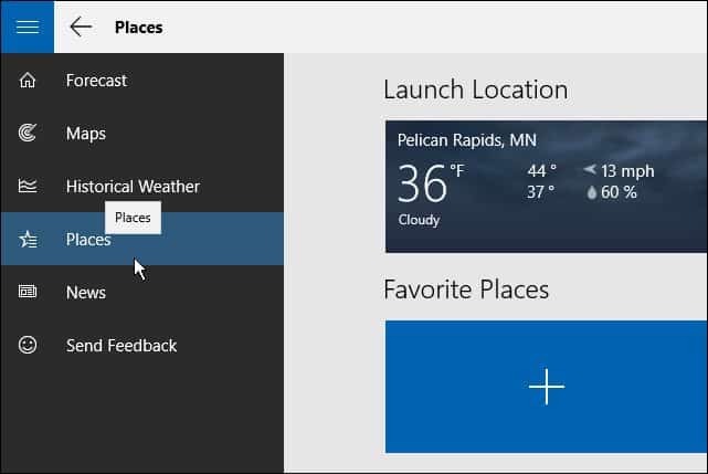 Савет за Виндовс 10: Додајте више локација у апликацију Веатхер