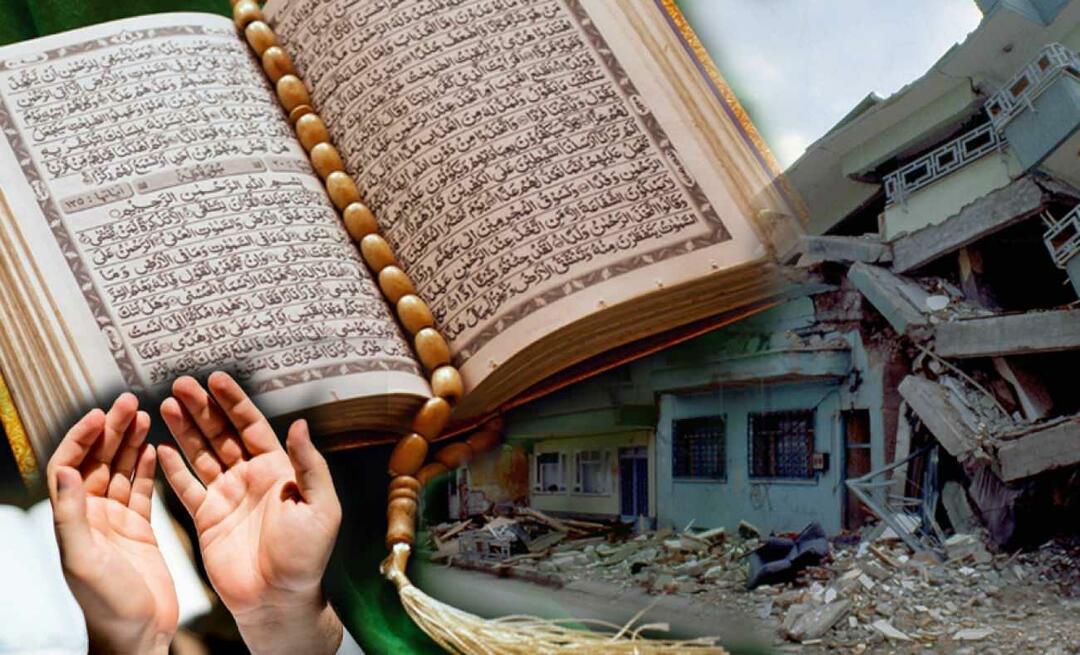 Који су стихови о земљотресу у Курану? Шта указује на учесталост земљотреса?