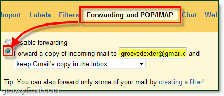 проследите пошту с вашег трајног проки спам бок-а на вашу стварну адресу е-поште без угрожавања приватности.
