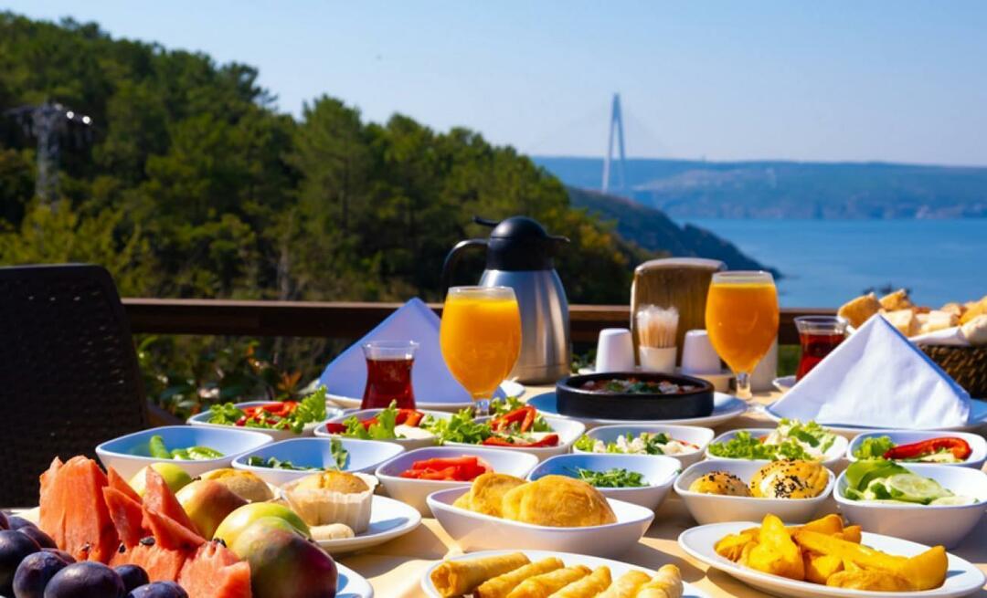 Где су најбоља места за доручак у Истанбулу? Где доручковати у Истанбулу?