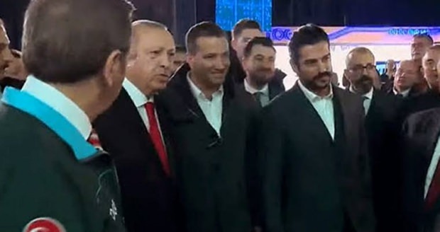 Председник Рецеп Таииип Ердоган и Бурак Озцхивит 