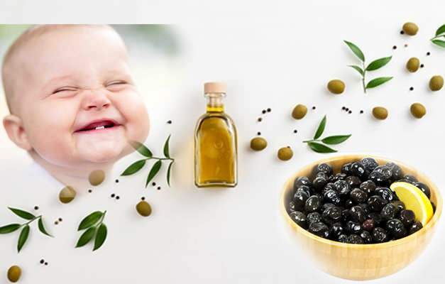 Употреба маслина код беба