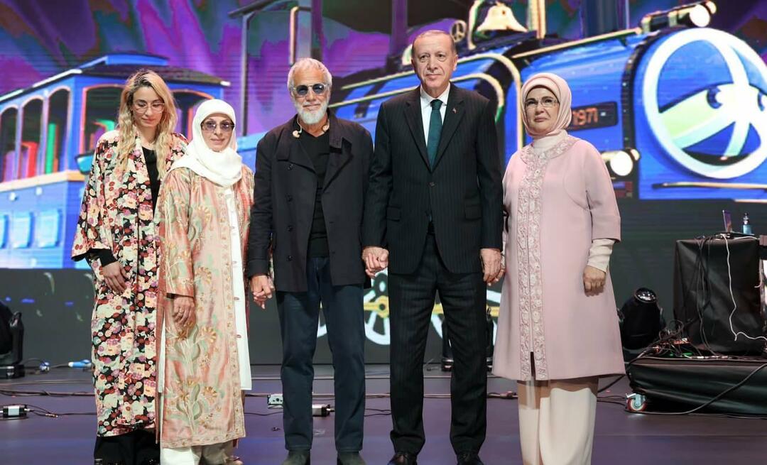 Емине Ердоган дели са концерта Јусуфа Ислама!