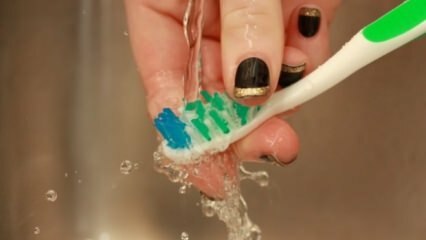 Како се врши чишћење четкица за зубе? Чишћење четкицама за зубе