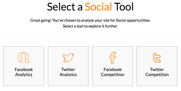 Изаберите алат за друштвене медије у Модову.