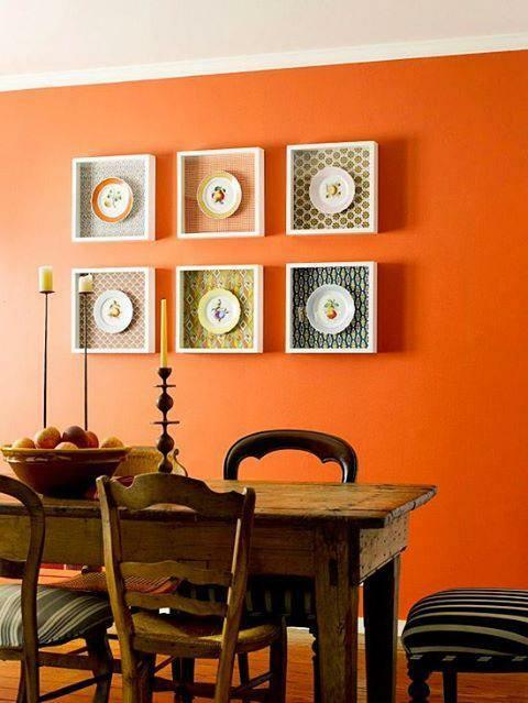 Употреба наранџасте боје у декорацији дома 
