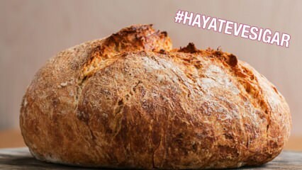 Како направити најлакши хлеб? Рецепт за хлеб који дуго не застарева.. Комплетно прављење хлеба