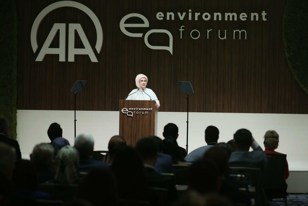 Емине Ердоган присуствовала Међународном форуму за животну средину!