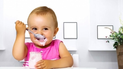 Рецепт за јогурт са мајчиним млеком! Како направити практични јогурт за бебе? Пробни јогурт ...