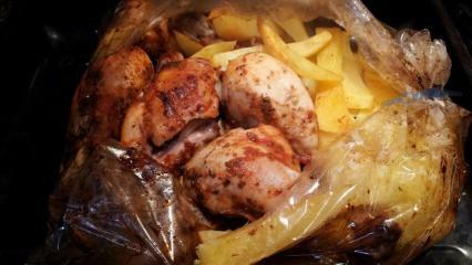Како направити пилетину у кеси рерне? Практични пилећи оброк