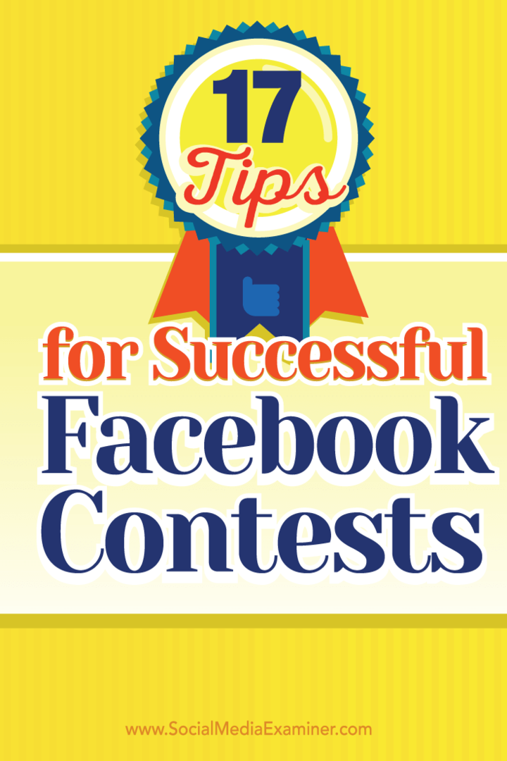 17 савета за успешна Фацебоок такмичења: Испитивач друштвених медија