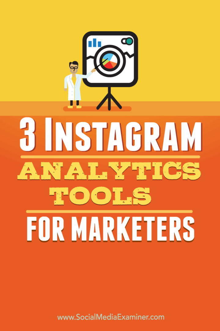3 Алати за аналитику Инстаграм за маркетиншке стручњаке: Испитивач друштвених медија