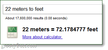 калкулатор претвара метре у ноге