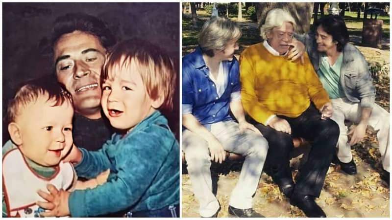 Цунеит Аркıн је са дјецом подијелио фотографије снимљене прије 40 година