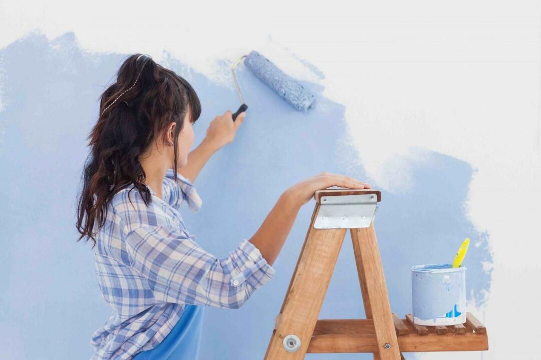 Начини сакривања зидне боје