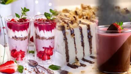Да ли слатко-млечни десерт добија на тежини? Колико калорија су лагани десерти? Фит рецепту за млечни десерт