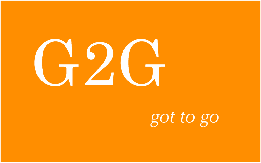 Шта значи Г2Г и како га користите?