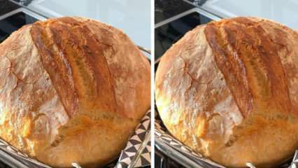 Како направити хрскави сеоски хлеб? Најздравији рецепт за сеоски хлеб