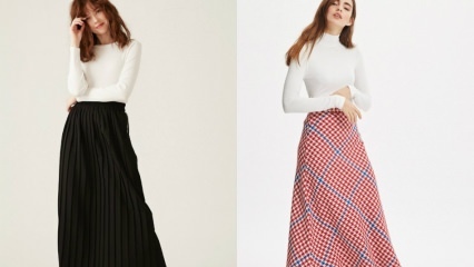 Модели сукњи сезоне који танко показују ваш струк