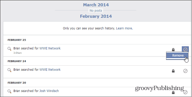 Како избрисати своју историју претраге из Фацебоока из дневника активности