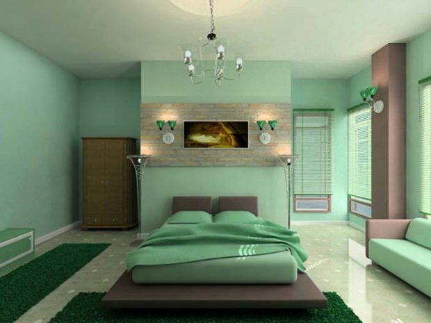 Вода зелена спаваћа соба