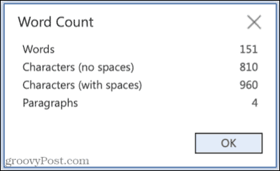Broj reči u Microsoft Word-u za veb