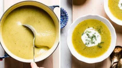 Како направити здраву кремасту супу од тиквица? Једноставан рецепт за кремасту супу од бундеве