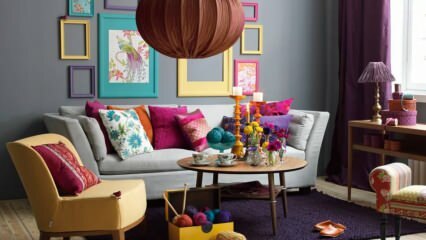 Модерни предлози за уређење дома с љубичастом бојом
