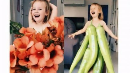 Направила је одећу за своју ћерку од воћа и поврћа!