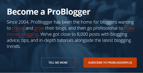 Почетна страница ПроБлоггера разликује се за нове посетиоце веб странице.