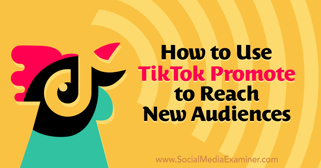 Како се користи ТикТок промоција за досезање нове публике на испитивачу друштвених медија.
