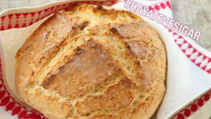 Како направити немасни хлеб? Рецепт с прхким хљебом без квасца