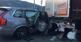 Његово возило се сударило са камионом: Тан Тасцı је имао саобраћајну несрећу