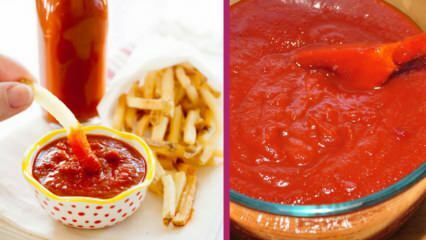 Како направити најлакши кечап? Трикови прављења кечапа! Прављење кечапа