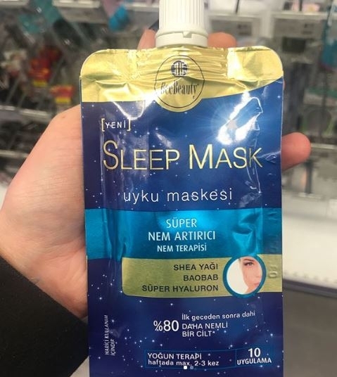 Преглед маске за спавање Бее Беаути
