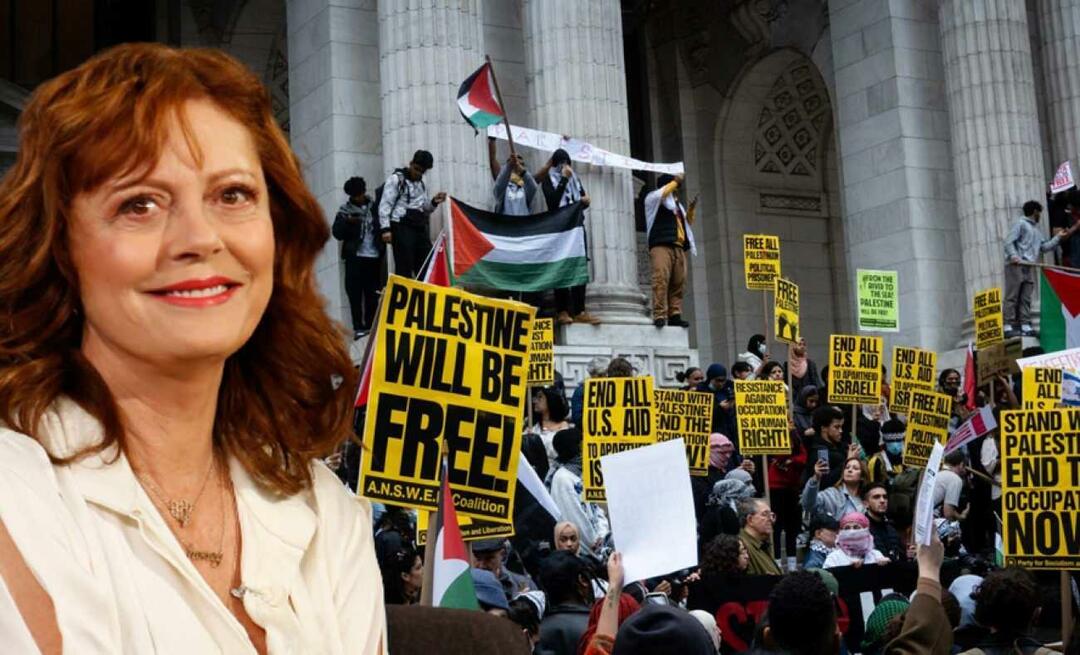 Њујорк се заложио за Палестину! Сузан Сарандон изазвала је Израел: Време је да будемо слободни