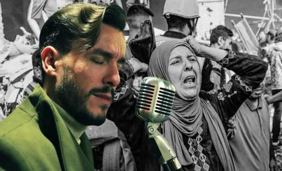 Акција Џема Адријана, који је певао своју баладу за палестински народ, добила је велики аплауз!