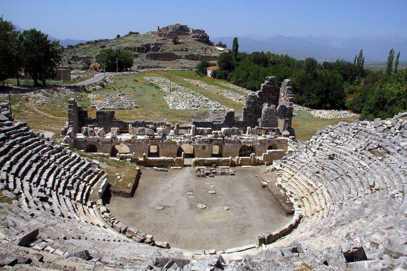Информације о древном граду Тлос