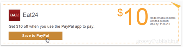 Набавите 10 долара бесплатно у било којем ресторану Еат24 помоћу апликације ПаиПал