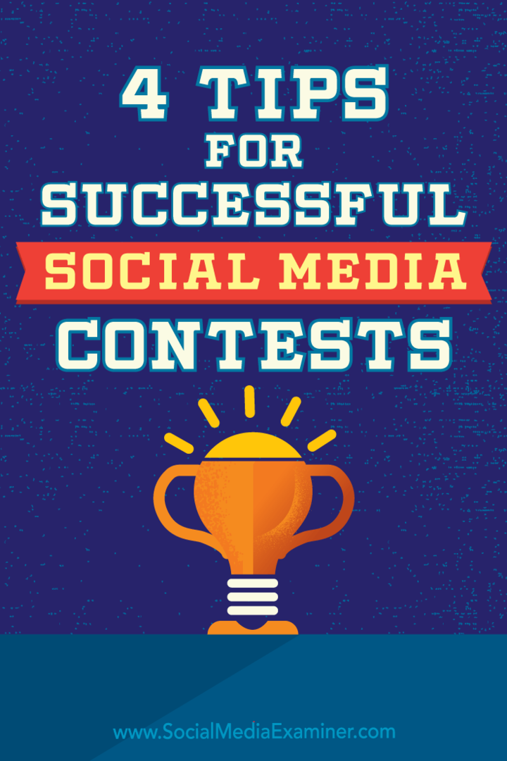 4 савета за успешна такмичења на друштвеним мрежама: Испитивач друштвених медија