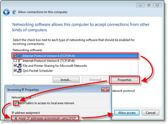 Постављање ВПН - ППТП Хост-а на вашем рачунару са Виндовс 7 оперативним системом [Како]