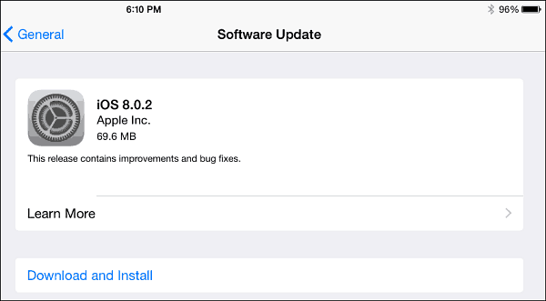 Аппле издаје иОС 8.0.2 који решава проблеме првог ажурирања